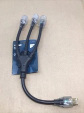 Strongway Generator Plug Adapter 2ft 12/3 Twist To U W Adapter No 5723769