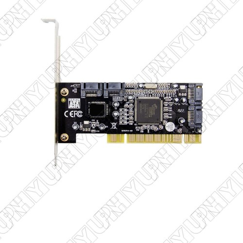 1 x 1.5Gb/s PCI To SATA Controller Adapter Card Converter 4 x Serial ATA Ports - Picture 3 of 5