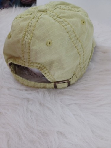 Gorra ajustable LIFE IS GOOD SMILE verde claro 100 % algodón púrpura por dentro - Imagen 6 de 13