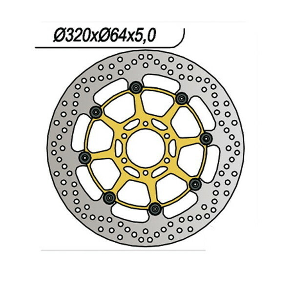 Front Brake Disc Ng 1060 Moto Guzzi V7 Iii Carbon E4 750 2018