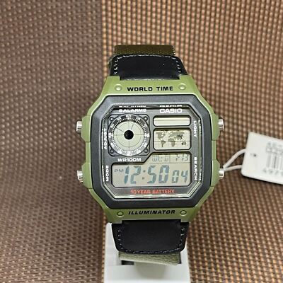 ★送・関税込★ CASIO デジタル UNISEX ae1200whb-1a / 1b / 3b AE-1200WH-1BV | CASIO