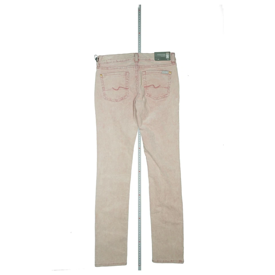 7 for all mankind Kinder Mädchen Girl Cord Jeans Hose skinny Gr.12 used Rosa NEU - Bild 3 von 4