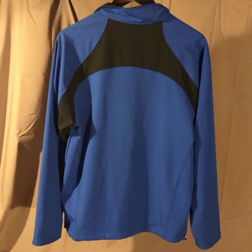 NEW BALANCE Men’s Lightweight Jacket Blue Size Medium Poly/Spandex Blend 130893 - Picture 3 of 9