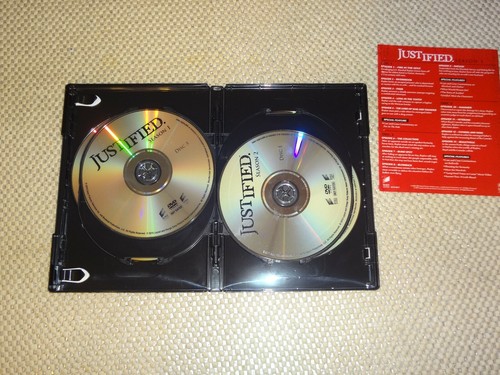 Justified: Seasons 1 and 2 (DVD, 2015, 6-Disc Set) - Picture 4 of 5