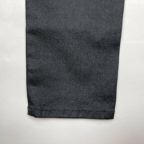 Free People Glitter Skinny Pants Stretch Pockets Cotton Blend Black Women 28 - Picture 7 of 12