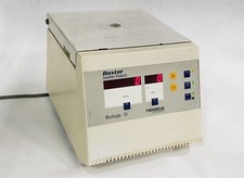 Heraeus Baxter Scientific Biofuge 13 Centrifuge 3637 w/3743 Fixed Angle Rotor