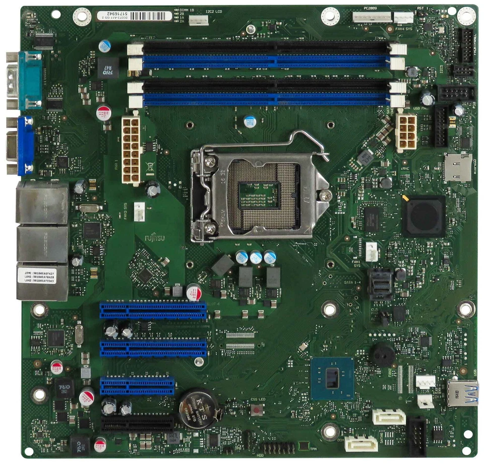 Fujitsu D3373-A11 GS2 LGA1151 4x DDR4 Intel C236 For Primergy TX1320 1330 M2 - Image 2 of 2