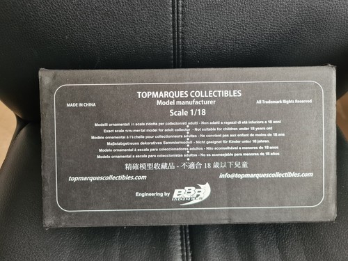 Alfa Romeo 4C Red TOP MARQUES 1/18 No Autoart Minichamps Kyosho Norev Otto Spark - Imagen 23 de 23