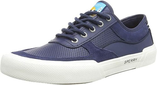 Sneaker uomo Sperry Top-Sider Soletide. Blu/bianco, taglia UK 7,5 / taglia EU 41,5. - Foto 2 di 6