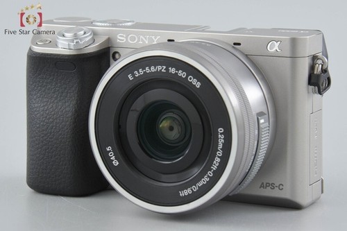 Sony Alpha α6000 ILCE-6000 Silver 24.3 MP 16-50 Lens International Model - Picture 2 of 16