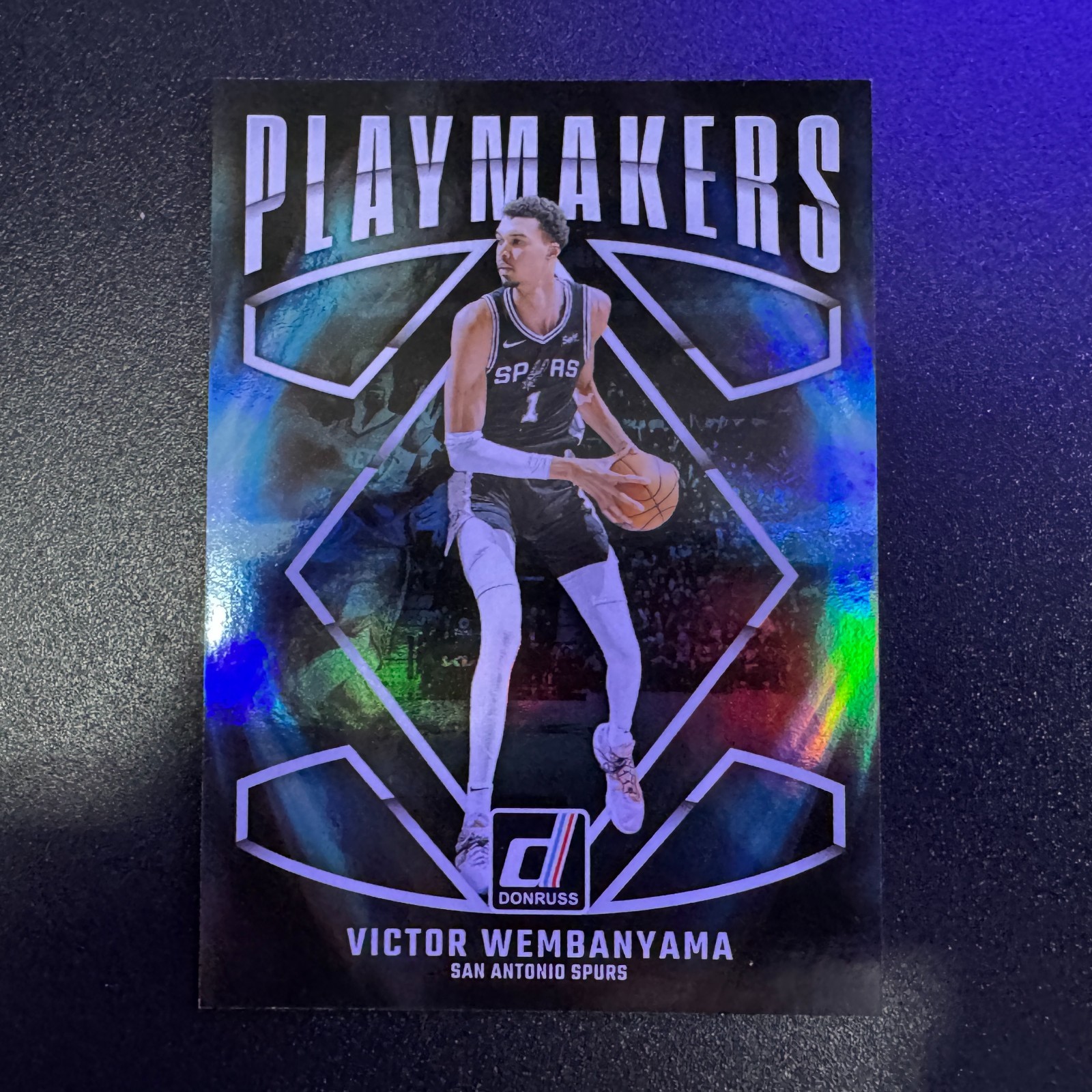 2024-25 Panini Donruss- Victor Wembanyama #11 - Playmakers SSP Insert Spurs