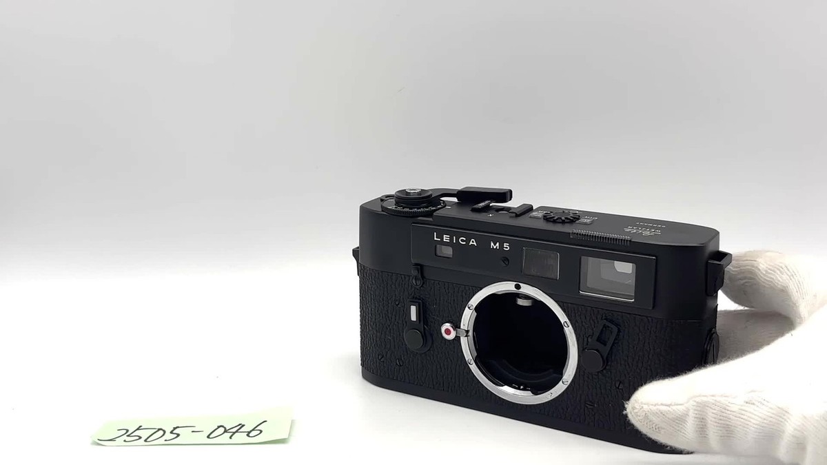 Leica M5 3ラグ Leica M5 (3-Lug) Camera - Black | Blue Moon Camera