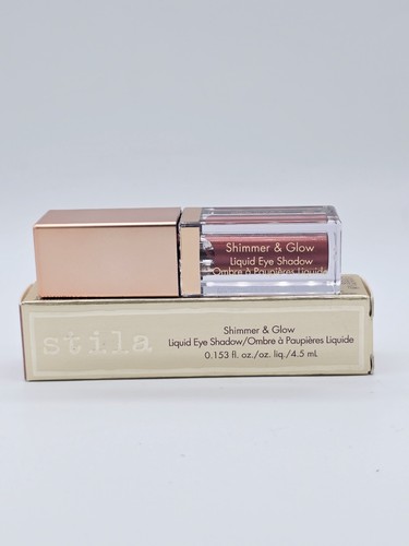 Stila Shimmer Glow flüssiger Lidschatten Pigalle 0,153 Unzen - Neu mit Karton - Bild 4 von 4