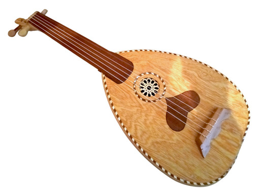 Marokkanisches handgefertigtes Oud Instrument - traditionelles nahöstliches Musikinstrument - Bild 3 von 6