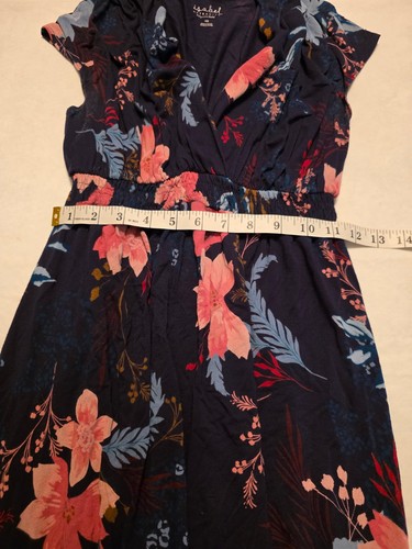 Kurzarm-Umstandskleid mit Blumenmuster - Isabel Maternity Größe XS - Bild 4 von 6