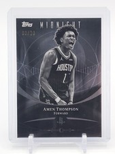 AMEN THOMPSON 2025-26 TOPPS MIDNIGHT #46 ROCKETS EQUINOX /20 Q0902