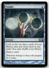 Ponder #68 (MP) Magic 2010 M10 Magic MTG