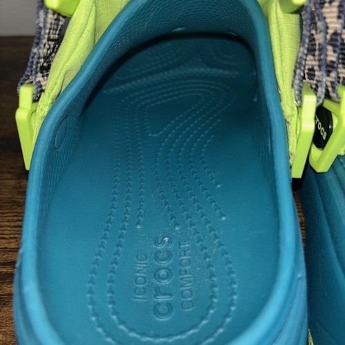 Zoccoli leopardati Crocs ARIES HIKER XSCAPE donna taglia uomo 5, donna 7 stampa animalier - Foto 9 di 20