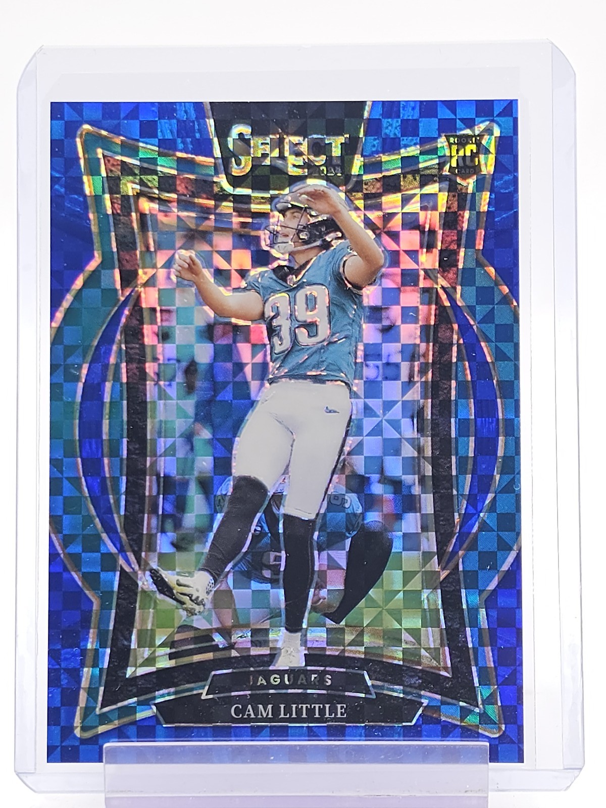 Cam Little Panini Select #49 Blue