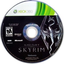 Scratch-Free - Elder Scrolls V Skyrim - Microsoft Xbox 360 Tested Authentic