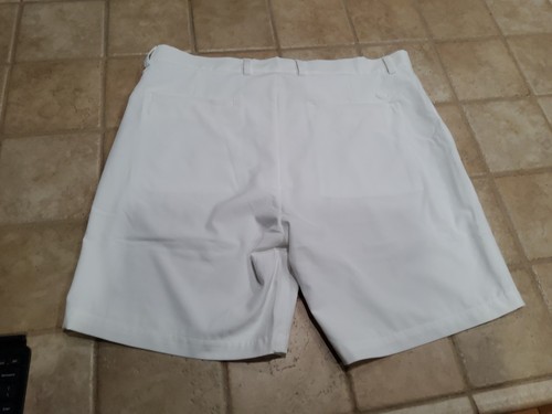 G/FORE Herren Golfshorts 4-Wege Stretch Maverick Schneeweiß Flatfront Gr. 36 - Bild 9 von 13