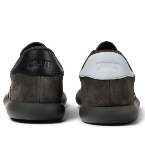 Camper NUEVO SIN ETIQUETAS Para hombres Pelotas Soller Zapatillas con cordones Gris Oscuro Zapatos de cuero 8/41 - Imagen 3 de 13