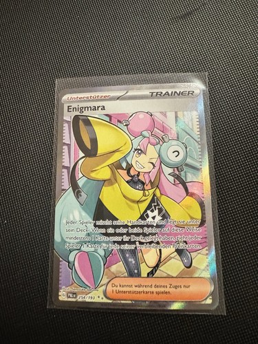 Pokemon Karte: Enigmara 254/193 Entwicklungen in Paldea Deutsch Near Mint - Foto 1 di 1