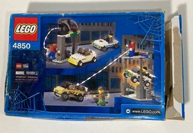 LEGO Spider-Man 4850 Spider-Mans First Chase Never Built Two Sealed Bags