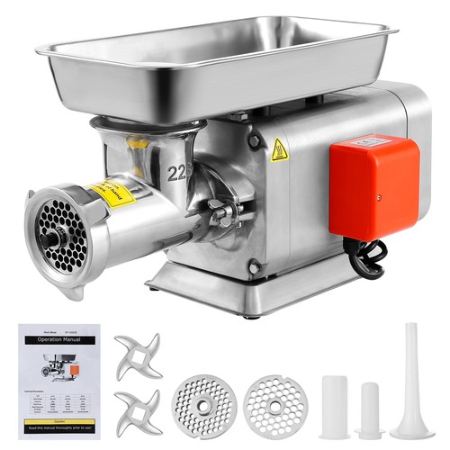 Profi 1500W - 300kg/h Fleischwolf Gastronomie Edelstahl Gastro Zerkleinerer - Bild 14 von 18