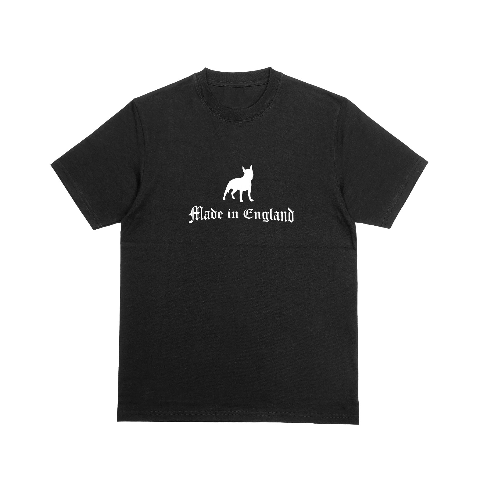 MADE IN ENGLAND BULLTERRIER T-Shirt English National Patriot Tee 226