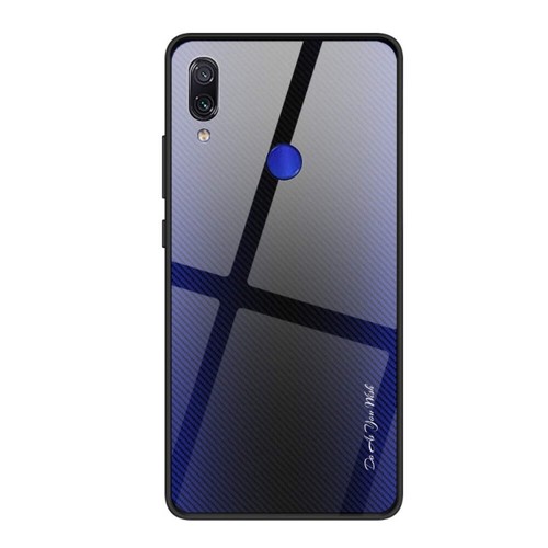 Texture Gradient Glass Protective Case for Xiaomi Redmi Note 7 - 第 9/12 張圖片