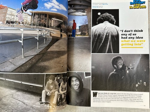 Thrasher Magazine August 2015 Issue #421 VTG Skateboard Bust Or Bail Cons Lakai - Picture 16 of 19