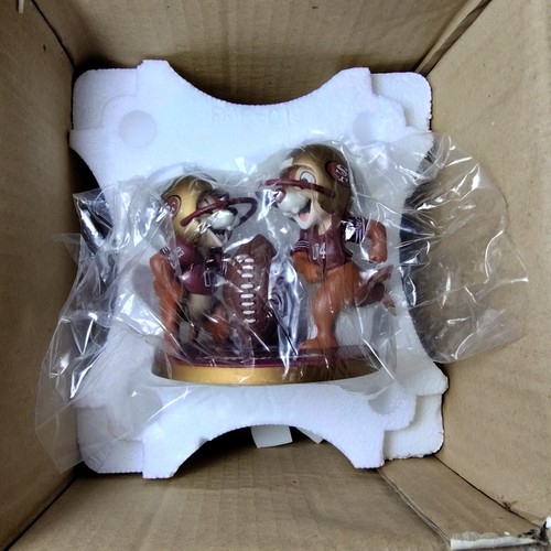 Danbury Mint San Francisco 49ers Disney Chip N Dale Figur mit Originalkarton - Bild 8 von 8
