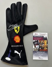 CHARLES LECLERC Hand Signed  Race Glove + JSA COA *Buy Authentic*