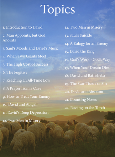 Tender Warrior Life of David Dr David Jeremiah Audio 22 CD Sermons Series 2 Vol - Picture 5 of 5