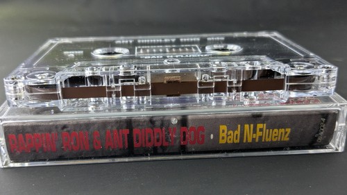 Rappin Ron & Ant Diddley Dog Bad-N-Fluenz Cassette Tape 90s Gangster Rap Hip Hop - Picture 3 of 3