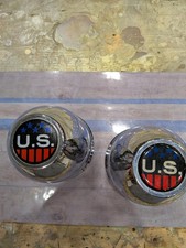 Two U.s. Mags Wheels Caps 89-8022 4 Center Hub Cover Push Through Vintage. Two U.s. Mags Wheels Caps 89-8022 4 Center Hub Cover Push Through Vintage.
