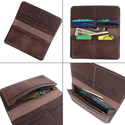 Yoshida Bang PORTER Porter Hof Hof Long Wallet 240-04189 Brown - Picture 4 of 9