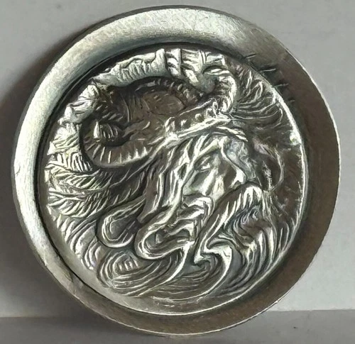2025 Hayleybug 1/2 oz ThinMint Viking .999 silver Round