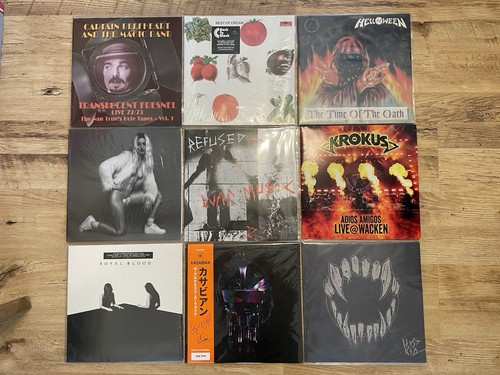 Joblot New Rock Vinyl x 27 with flight case, Royal Blood, Krokus, Kasabian, NM
