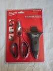 New Milwaukee Electrician Scissors w/sheath (4932 4786 20)