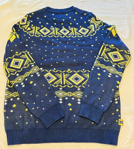 University Michigan Wolverines Pullover Rundhalsausschnitt Campus Spezialitäten Large gebraucht, in einwandfreiem Zustand - Bild 2 von 5