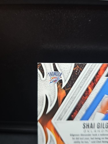 Shai Gilgeous Alexander 2023-24 Panini Phoenix Fire Forged Gold /10 #19 OKC - Bild 6 von 6