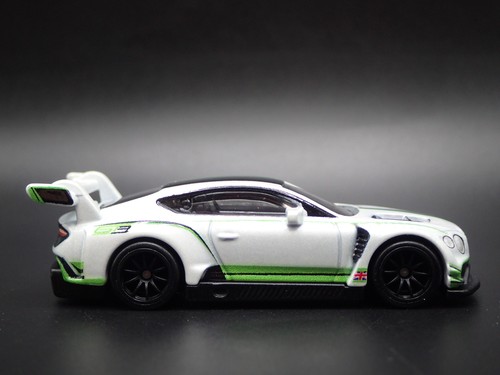 2018-2024 Bentley Continental GT3 Gara Auto 1:64 Diorama Scala Modellino Auto - Foto 3 di 7