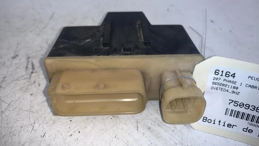Boitier de prechauffage PEUGEOT 207 PHASE 1 CABRIOLET 9652021180 - Photo 2/4