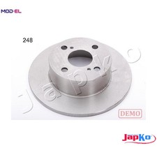 2x BRAKE DISC 61248C FOR LEXUS TOYOTA 2GR-FE 3.5L 6cyl ES 2AZ-FE/FXE 2.4L 4cyl