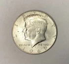 1969 Kennedy 40% silver circulated coin (1)