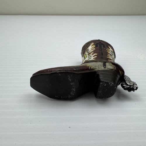 Vintage Western Country Cowboy Boot Decor Americana Gift Decor Mini - Picture 9 of 11