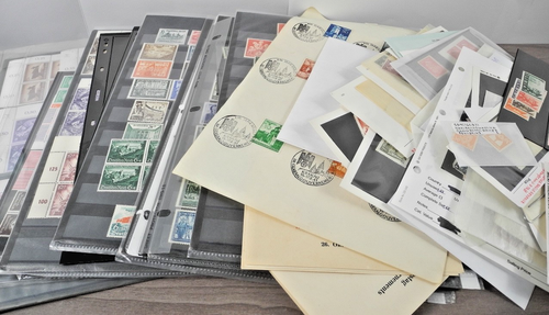 DEUTSCHLAND, Reich, Besetzung, wunderbare Sammlung von Briefmarken auf Steckseiten, sto - Bild 1 von 24