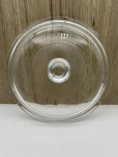Pyrex Vintage V 1.5 C Round Clear Replacement Lid 7 1/4”  Casserole Visionware